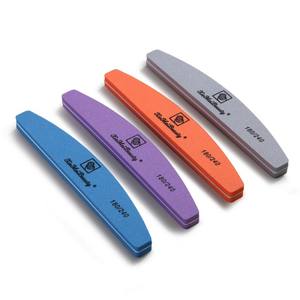 10 יח'\שקית צבעוני מסמר צבעוני 100/180 מפעל מותאם אישית סירת לוגו חצי ירח 180/180 חצץ קובץ ספוג גמיש חצץ - Product Image 5