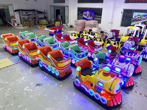 12 Chỗ trung tâm mua sắm vui chơi giải trí du lịch trackless Train Rides 2025 Mini voi xanh không theo dõi tàu du lịch - Product Image 4