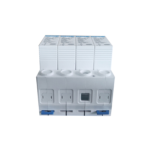 NXU 4P 40KA โมดูลป้องกันไฟกระชาก 275v T1 ประเภทป้องกันฟ้าผ่า ระบบพลังงานแสงอาทิตย์ 385v - Product Image 4