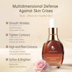 Olio Essenziale Viso alla Rosa Bulgara, Miscela Pura di Piante Infuse, Fragranza di Rosa Canina, Anti-Rughe, Rassodante, per Massaggio Facciale - Product Image 2