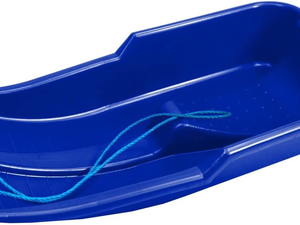 Grands luges robustes et durables pour l'hiver, pour adultes et enfants, bleues, pour le jeu en famille en plein air - Product Image 1