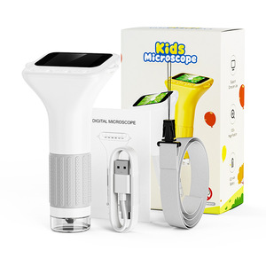 Microscopio portátil para niños, aumento de 1000x, pantalla Ips de 2 pulgadas, juguete educativo para exploración de la naturaleza - Product Image 2