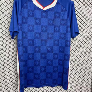 ชุดทีมเหย้าและทีมเยือน ฤดูกาล 2526 ชุดฟุตบอล เสื้อฟุตบอล ชุดฝึกซ้อมฟุตบอลผู้ชายสีน้ำเงิน - Product Image 5