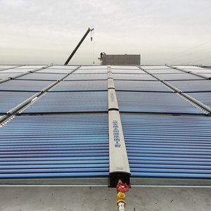 Sistema de Tubos de Vacío para Colector Solar, Tubo de Vidrio con Revestimiento de Cromo Negro, Calefacción de Piscinas a Gran Escala - Product Image 3