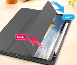 Funda Magnética Desmontable 2 en 1 de Cuero PU con Soporte para Lápiz y Marco Transparente para <span class=keywords><strong>iPad</strong></span> 10.ª/11.ª Gen, <span class=keywords><strong>Pro</strong></span> 11, 13, Air 6/7, Mini 2026 - Product Image 5