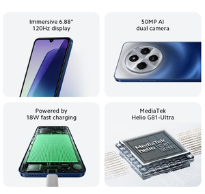 โทรศัพท์มือถือแบรนด์ใหม่ทั่วโลกสำหรับปลดล็อค <span class=keywords><strong>Xiaomi</strong></span> <span class=keywords><strong>redmi</strong></span> 14C 4G LTE <span class=keywords><strong>128GB</strong></span> 256GB - Product Image 2
