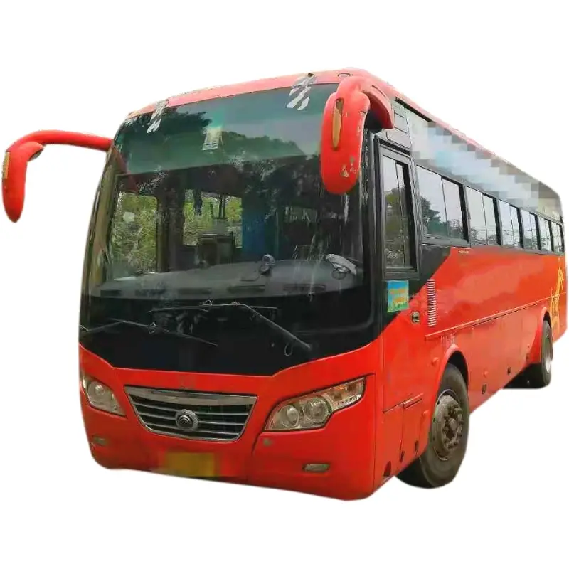 İkinci el otobüs kullanılan koç ZK6102D yolcu şehir ön motor LHD RHD direksiyon okul otobüsleri çin'de