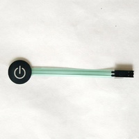 Bouton poussoir d'alimentation à commande unique marche arrêt marche 1 interrupteur à une touche