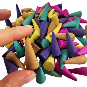 Conos de Incienso Premium de Artesanía India Tradicional, Agarbatti Ecológico de Madera con Aroma a Salvia Blanca, Palo Santo y Sangre de Dragón, 5 kg - Product Image 3