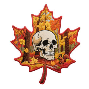 刺繍柄アニマルデザインカスタマイズ刺繍パッチメロウボーダー付き - Product Image 2