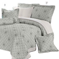 Linge de <span class=keywords><strong>lit</strong></span> personnalisé en usine 100% <span class=keywords><strong>couvre</strong></span>-<span class=keywords><strong>lit</strong></span> matelassé gaufré polyester - Product Image 2