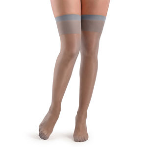 Demi-chaussettes, lot de 3 paires, chaussettes transparentes pour femmes, hauteur cuisse - Product Image 3