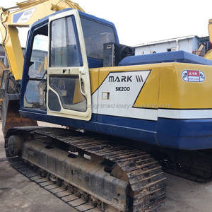 عرض خاص حفارة مستعملة <span class=keywords><strong>Kobelco</strong></span> <span class=keywords><strong>SK200</strong></span> SK220 نوع قديم من اليابان - Product Image 1