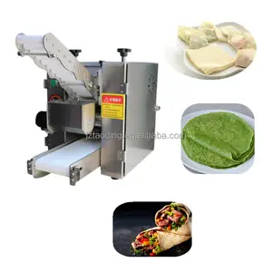 Nhà cung cấp đáng tin cậy chapati Máy bánh mì cho doanh nghiệp nhỏ roti máy làm cho nhà hàng pita dây chuyền sản xuất bánh mì