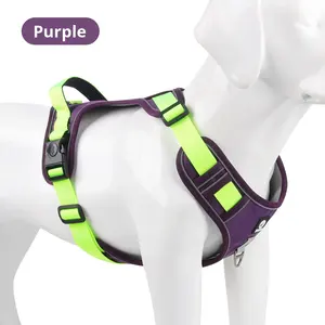 <span class=keywords><strong>Harness</strong></span> Anjing Besar Anti-Ledakan Bahan Oxford Reflektif Model Rompi dengan Tali Kekang - Product Image 6