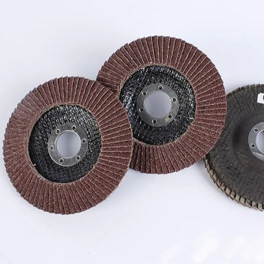 Disco lamellare abrasivo per smerigliatrice con ruota lamellare personalizzata resistente all'usura affilato