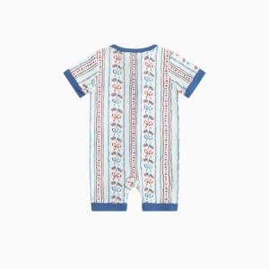 Miozing - Mono de Verano Elástico y Transpirable para Bebé, <span class=keywords><strong>Ropa</strong></span> de Bambú, Boutique de Bebés, Venta al por Mayor, Éxito de Ventas del Día de la Independencia - Product Image 3