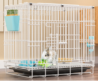Cage pliable pour chiens et chats de petite et moyenne taille, niche de transport, lit pour animaux de compagnie, toutes saisons, emballage en carton à cinq couches