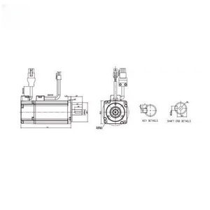 Moteur ECMA-CA0807SS ECMA-A2 750W RPM 220V 100% neuf en stock - Product Image 1
