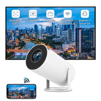 Projecteur intelligent Android portable Hotack Factory HY300pro+ HD pour bureau et maison, mini projecteur 1080P