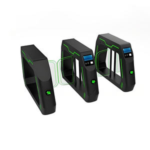 بوابة دوارة تلسكوبية أوتوماتيكية بالكامل مع نظام التحكم في الدخول بالتعرف على الوجه للمداخل والمطارات مصنوعة من الفولاذ المقاوم للصدأ - Product Image 1