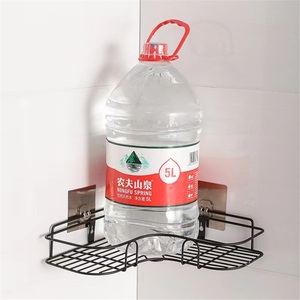 Double Tier Modern Stainless Steel Bathroom Vanity <b>Wall</b>-Mounted Toilet Rack with <b>Waterproof</b> Design - Product Image 3