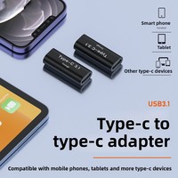 Konverter 3.1 USB tipe-c betina Ke TPC jantan adaptor 10GBS gen1 transmisi kondisi baru Output DC USB 3.1