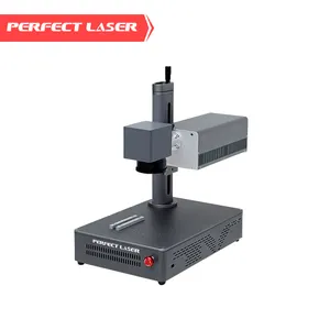 Perfect Laser 3W UV Laser Engraving Marking Machine Desktop Mini portable Plastic leather Ceramic Wood Metal Stainless steel