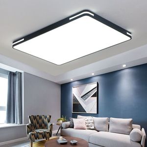 Plafonnier LED carré au design simple pour salon, lampe de <span class=keywords><strong>plafond</strong></span> LED - Product Image 4