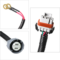 Faisceau de câblage moteur 4HK1, assemblage de câbles personnalisé, kit de faisceau de câblage moteur, faisceau de câblage automobile, connecteur de câblage électrique OEM