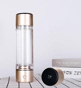 Интеллигентая (ый) 7,8 Гц Quantum Смарт водородом Кубок портативный генератор водорода с помощью метанола реформирование генератор водорода с работает с бутылки минеральной воды H2 вдыхайте OLED экран - Product Image 1