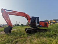 Excavatrice d'occasion Hitachi ZX210 ZX200 ZX240 ZX330, machine hydraulique sur chenilles de 21 tonnes pour travaux de terrassement