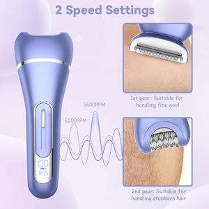 7 in 1 Grooming Kit Body Shaver for Women <b>Electric</b> Epilator Painless Lady Shaver IPX7 <b>Waterproof</b> Household Use Bikini Trimmer - Product Image 4