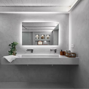 Panel de Calefacción por Infrarrojos con Espejo, Alimentado por Energía Solar de 500 Vatios, Diseño sin Marco, Control Inteligente, Impermeable, Calentamiento Rápido - Product Image 1