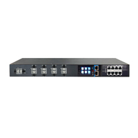 PDU intelligent à courant continu DC 24V 48V, surveillance à distance, contrôle, protection contre les surcharges, gestion centralisée SNMP, réinitialisation en un clic