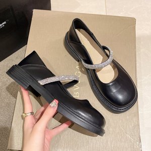 Chaussures Mary Jane <span class=keywords><strong>de</strong></span> style japonais pour femmes, chaussures plates vintage pour étudiantes, escarpins polyvalents à bride cheville, chaussures habillées tendance - Product Image 6