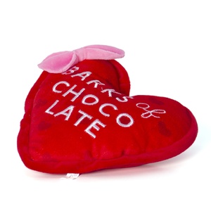 Tùy Chỉnh Động Vật Với Squeaker Con Chó Màu Nâu Đồ Chơi Sang Trọng 2024 Tốt Nhất Valentine Của Ngày Trái Tim Với Bowred/Màu Hồng + Tùy Chỉnh Đồ Chơi Sang Trọng - Product Image 3