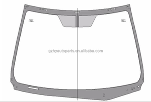 Pare-brise en verre automobile X-Y-G d'origine pour les fenêtres de voiture COROLLA - Product Image 4