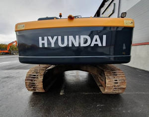 Excavatrice sur chenilles multifonctionnelle d'origine coréenne d'occasion Hyundai HX220HD Moteur Yanmar Pompe à engrenages à haut rendement Roulement en bon état - Product Image 4