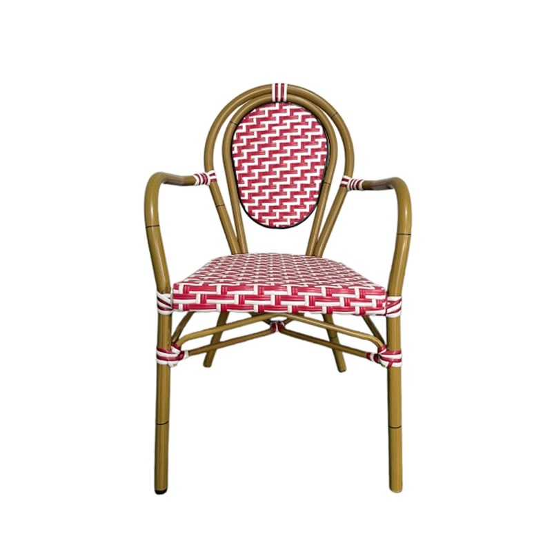 Dark gray rattan chair style 29