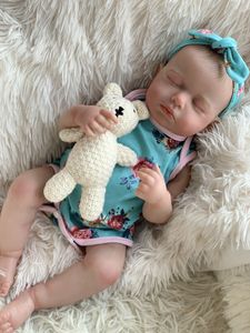 Poupée bébé <span class=keywords><strong>reborn</strong></span> fille nouveau-née <span class=keywords><strong>en</strong></span> <span class=keywords><strong>silicone</strong></span> pleine grandeur noire R&B Inch, poupée jumelle garçon réaliste - Product Image 6