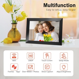 กรอบรูปดิจิตอล 10 นิ้ว พร้อม WiFi, กรอบรูปดิจิตอลไร้สายพร้อมหน้าจอสัมผัส HD IPS ความจุ 32G, แชร์รูปภาพและวิดีโอผ่านแอป - Product Image 6