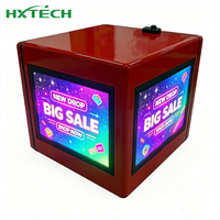 Boîte de livraison LED personnalisable P2.5 P3.1 P4.1 avec télécommande 4G WiFi pour affichage LED publicitaire sur moto