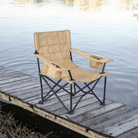 Chaise pliante d'extérieur en tissu Oxford léger et durable Tabouret de pêche portable pour parc de plage Tabouret de camping pliable