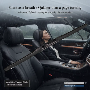 Spazzole tergicristallo YIKE in gomma siliconica per tutte le stagioni, con rivestimento idrofobico, anti-neve e ghiaccio per condizioni meteorologiche estreme - Product Image 3