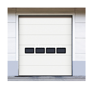 <span class=keywords><strong>Porte</strong></span> <span class=keywords><strong>de</strong></span> <span class=keywords><strong>garage</strong></span> <span class=keywords><strong>coulissante</strong></span> à volets en acier, <span class=keywords><strong>porte</strong></span> industrielle sectionnelle automatique isolée en alliage d'aluminium, finition pour villa - Product Image 3