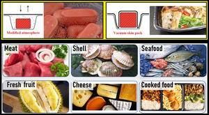 Macchina per sigillare vassoi ad alta velocità map sellador al <span class=keywords><strong>vaco</strong></span> de bandejas macchina per sigillare vassoi automatici per alimenti ad azoto carne pesce frutta - Product Image 5