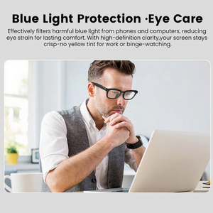 Senbono thông minh ai dịch Kính V03 máy ảnh HD 1080p cuộc gọi video âm nhạc ai trợ lý giọng nói kính thông minh với máy ảnh Wifi - Product Image 6