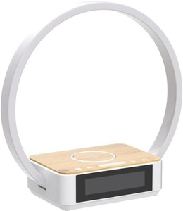 Lampe de chevet à commande tactile <span class=keywords><strong>avec</strong></span> <span class=keywords><strong>réveil</strong></span> et lampe de bureau à LED à chargement sans fil <span class=keywords><strong>avec</strong></span> lumière de <span class=keywords><strong>réveil</strong></span> de qualité 3 - Product Image 1