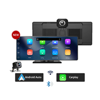 10,26-Zoll-Touchscreen-Auto-GPS-Navigation Integrierte Maschine Vorder- und Rückaufnahme 1080P Hochauflösender Fahrtenschreiber